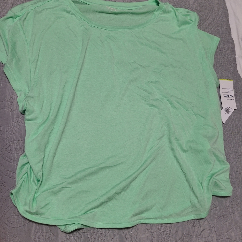 Side-Ruched Athletic Top